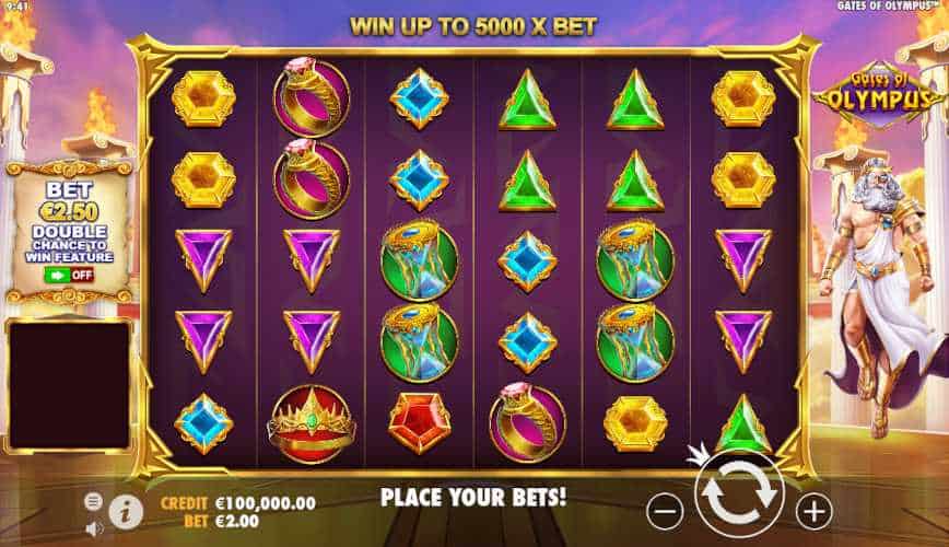 Petir Zeus Mengguncang Dari Gates of Olympus OLE777