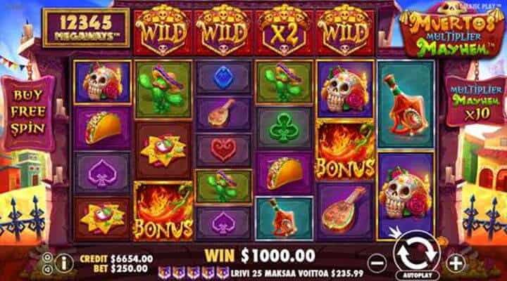 Petualangan Seru & Hadiah Besar Muertos Multiplier Megaways