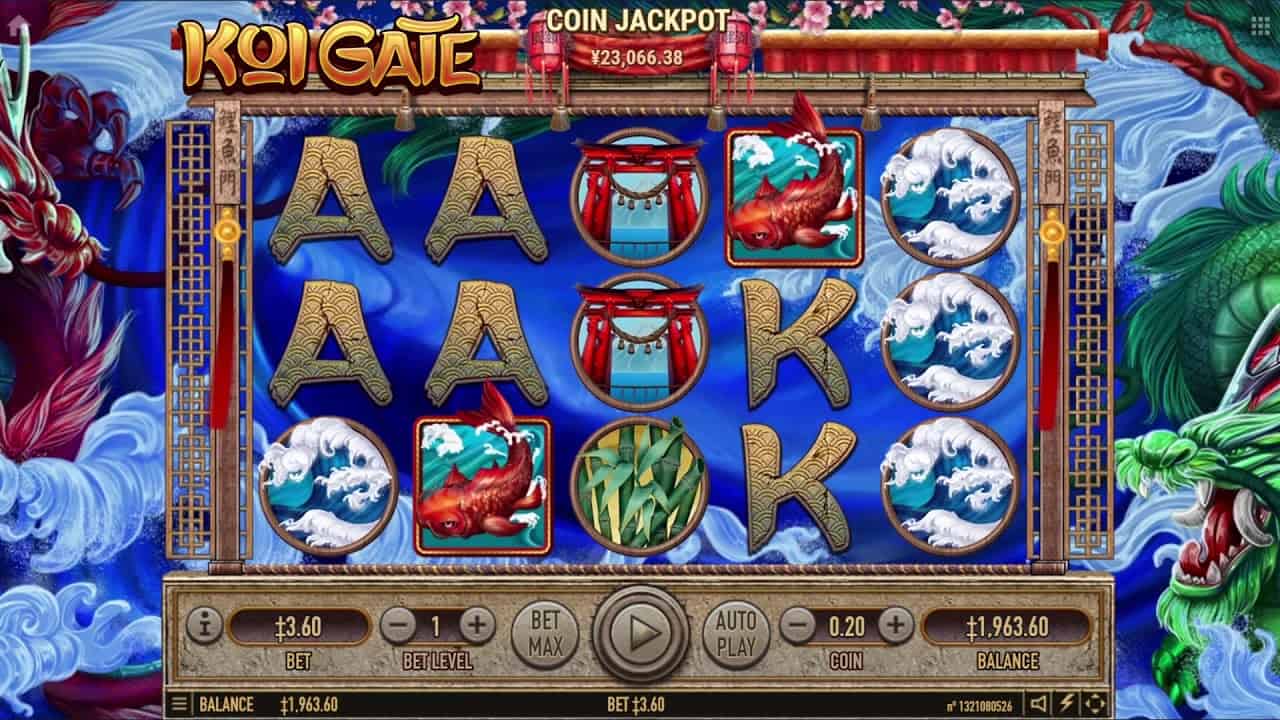 Gerbang Keberuntungan Bergaya Jepang Menawan Hari Koi Gate